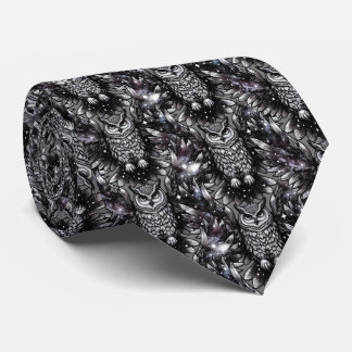 Cosmic Owl Majesty Neck Tie