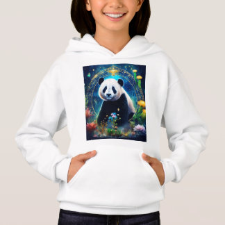 "Cosmic Panda Odyssey: Hoodie