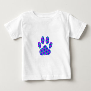 Cosmic Paw Print Baby T-Shirt