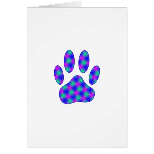 Cosmic Paw Print Cards (Front)