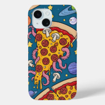 Cosmic Pizza Slice: Quirky Space Adventure