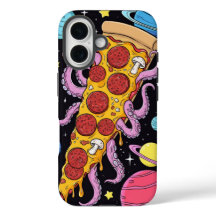 Cosmic Pizza Slice: Quirky Space Adventure