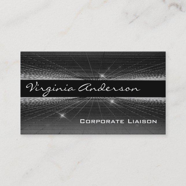Cosmic Plane Professional Standard Business Card (Front)