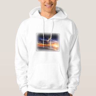 Cosmic Planet Horizon Adult Pullover Hoodie
