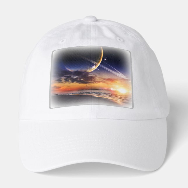 Cosmic Planet Horizon Hat (Front)