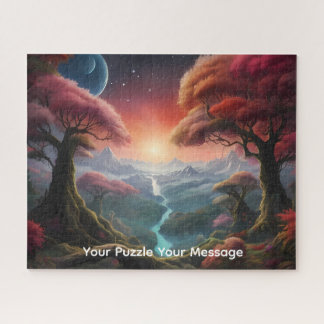 Cosmic planets & colourful worlds jigsaw puzzle