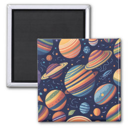 Cosmic Planets Waves Magnet
