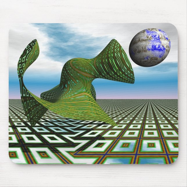 Cosmic Poodle Mousepad (Front)