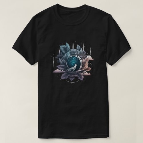 Cosmic Portal A Surreal Gateway to the Stars T_Shirt