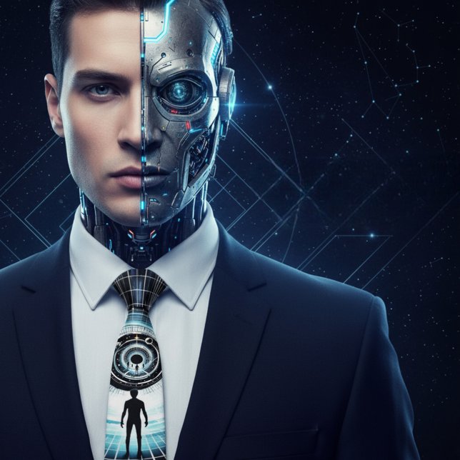 Cosmic Portal Neck Tie (Creator Uploaded)