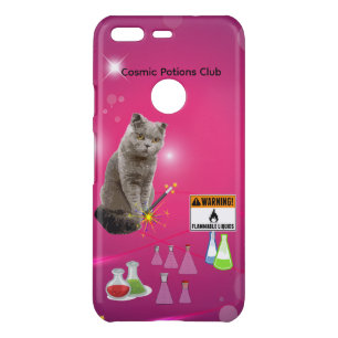 Cosmic Potions Club Celestial Cat iPhone Case