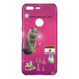 Cosmic Potions Club Celestial Cat iPhone Case