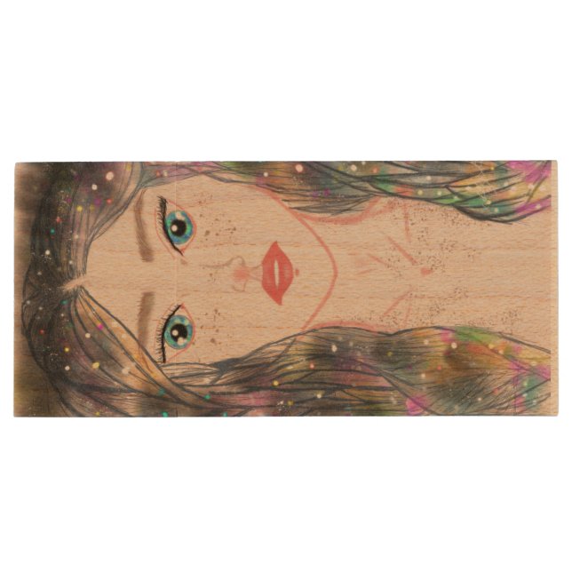 Cosmic Princess USB drive (Back)