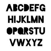 Cosmic Printed Name In Space Small Wall Decal (Letters)