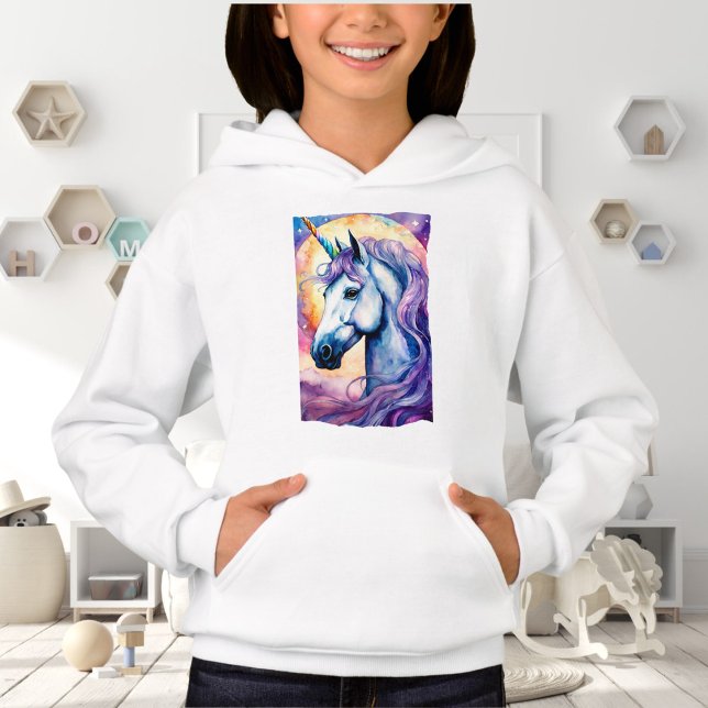 Cosmic Purple Unicorn Hoodie (Creator Uploaded)