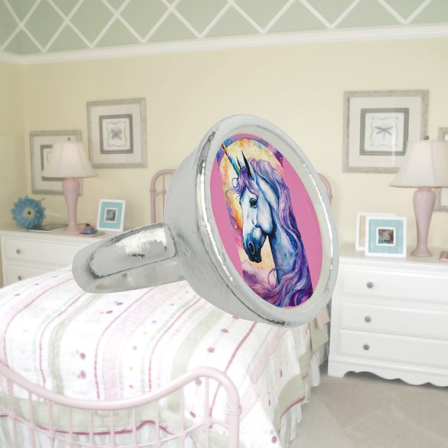 Cosmic Purple Unicorn Photo Ring (Creator Uploaded)