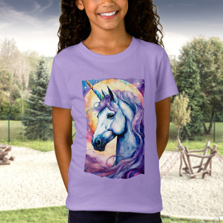 Cosmic Purple Unicorn T-Shirt