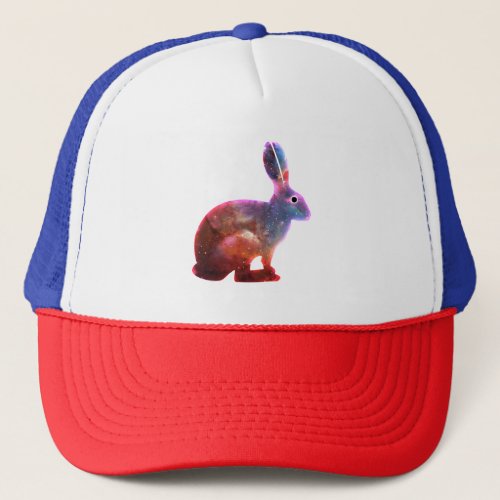 Cosmic Rabbit  Singularity Eye Trucker Hat