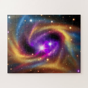 Cosmic Radiant Rainbow Colors of the Infinite Jigsaw Puzzle