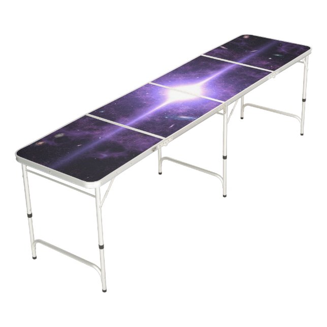 Cosmic Regulation Size Beer Pong Table (Angled)