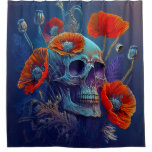 Cosmic Requiem_ Shower Curtain