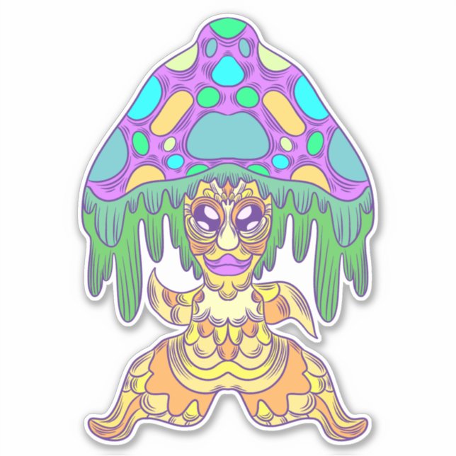 Cosmic Rhythms Sticker (Front)