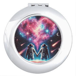 Cosmic Romance Compact Mirror