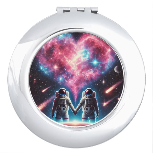 Cosmic Romance Compact Mirror (Front)