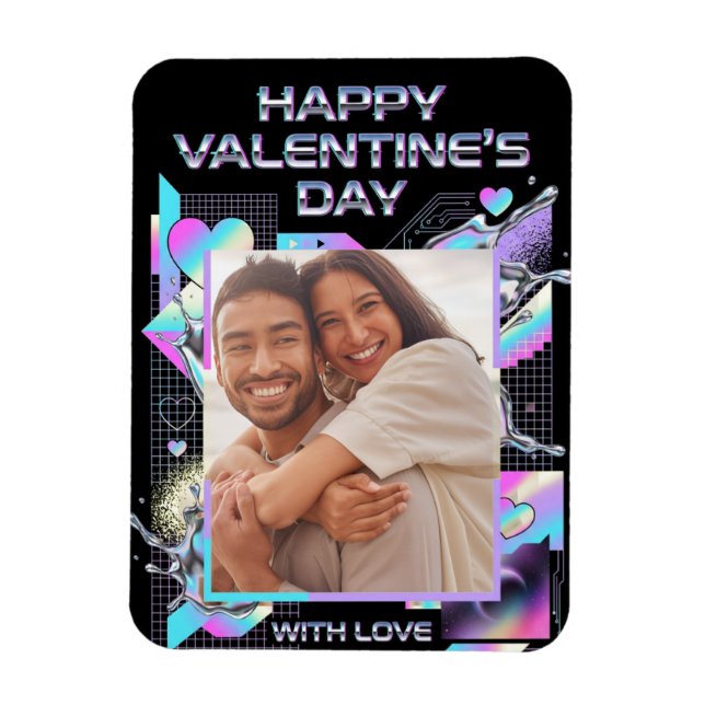 Cosmic Romance Digital Love Magnet (Vertical)