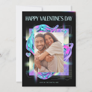 Cosmic Romance Digital Love Valentine's Card