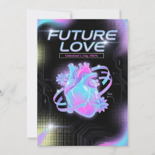 Cosmic Romance Digital Love Valentine's Card