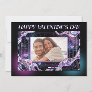Cosmic Romance Digital Love Valentine's Card