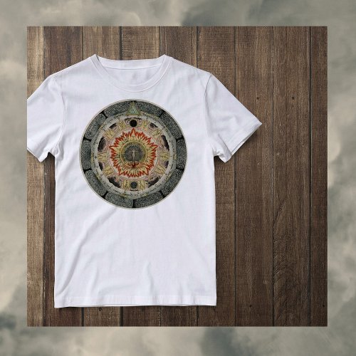 Cosmic Rose Alchemical Mandala T_Shirt
