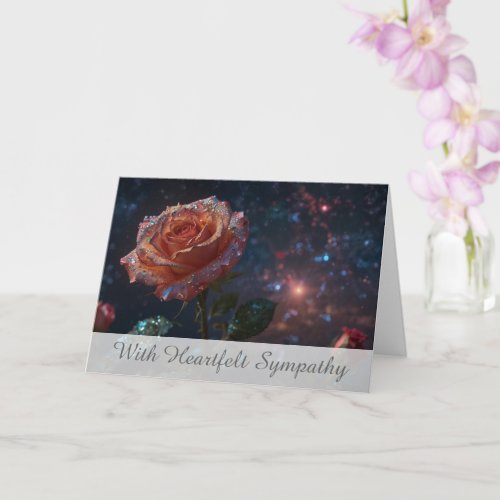 *~* Cosmic Rose TV2 Sympathy Love Light Card