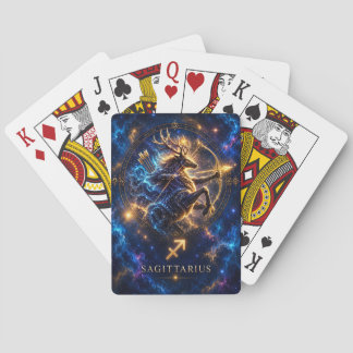 Cosmic Sagittarius Playing Cards