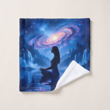 Cosmic Serenity Shower Curtain