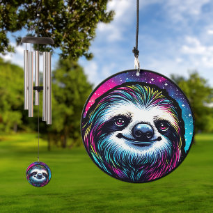 Cosmic Sloth Wind Chime