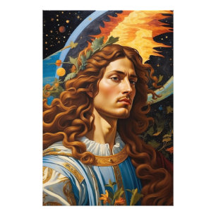 *~* Cosmic Soldier of  God Universe Earth AP50  Photo Print