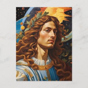 *~* Cosmic Soldier of God Universe Earth AP50 Postcard