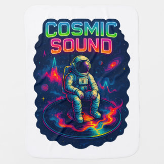 Cosmic Sound Baby Blanket