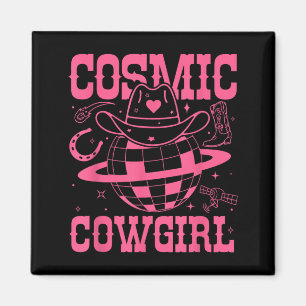 Cosmic Space Cowgirls Shirt Bachelorette Party Magnet