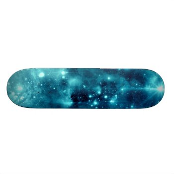 Cosmic Space Galaxy Skateboard by CosmicDogecoin at Zazzle