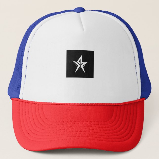 Cosmic Star Print Cap (Front)
