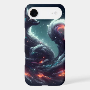 Cosmic Starlight Fox Spirit Fantasy Animal iPhone 17 Air Case