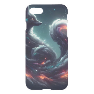 Cosmic Starlight Fox Spirit Fantasy Animal iPhone SE/8/7 Case