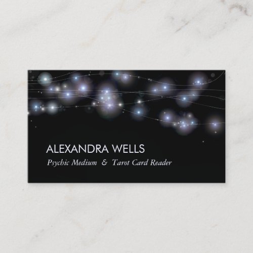 Cosmic Stars and Orbs Psychic Medium Business Card