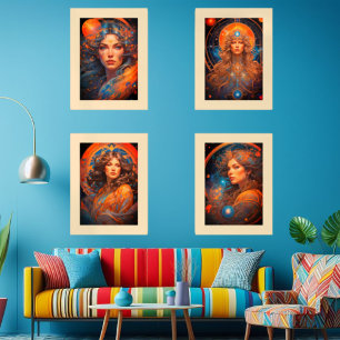 Cosmic Style Wall Art Sets