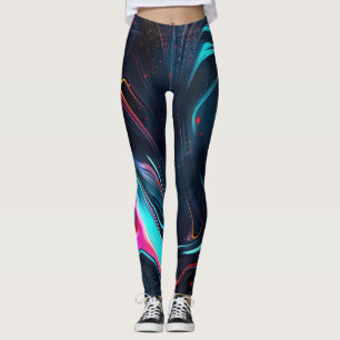 Cosmic Surge – Liquid Galaxy Leggings