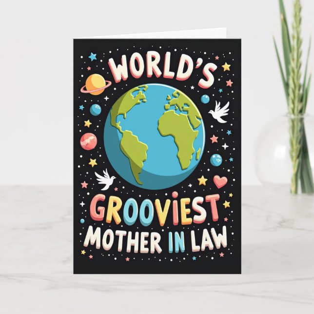 Cosmic Sweet Mothers Day Card (Front)