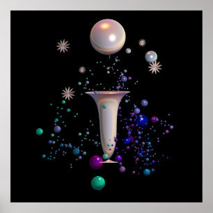 Cosmic Symphony Poster